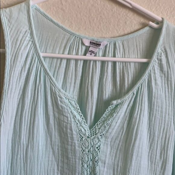 Flowy Mint Tank  - Picture 3 of 10